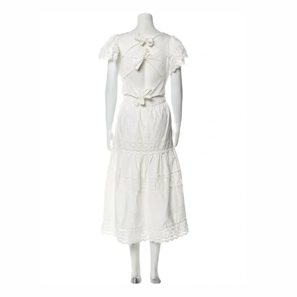 Sea-NY White Lace Dress - Size 0 - Worn once!